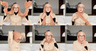 Tutorial Hijab Pashmina Pakai Kacamata