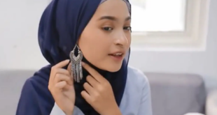 Tutorial Hijab Pakai Anting