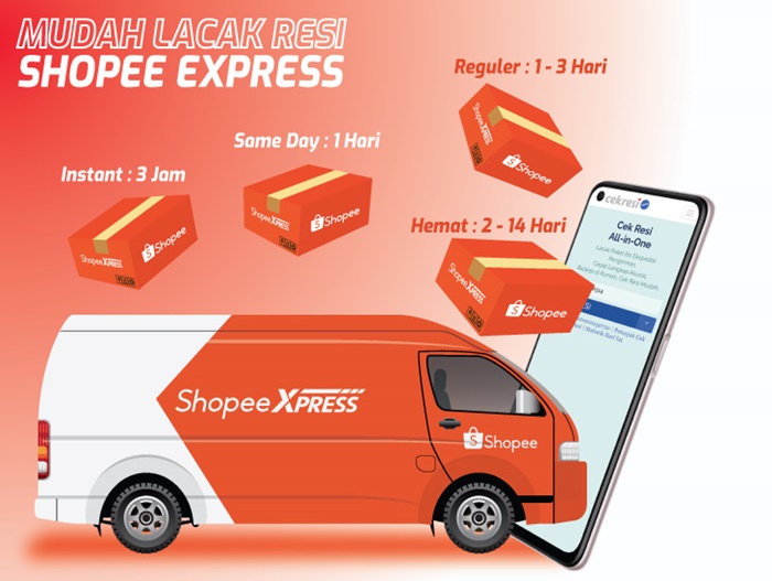 Cara Cek Resi Paket Shopee Express