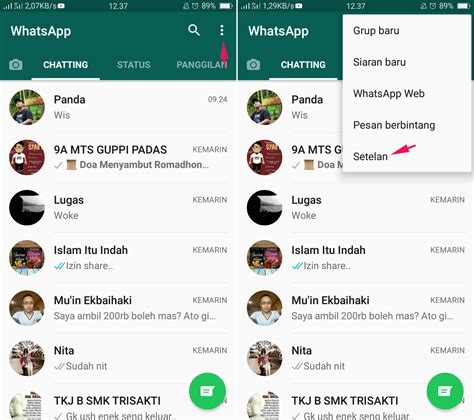 Buka Aplikasi WhatsApp