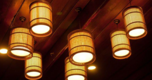 Cara Membuat Lampion dari Bambu Berbentuk Bulat